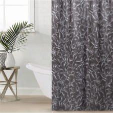 The bathroom curtain 