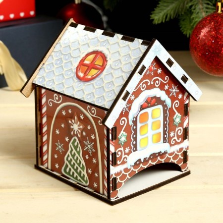 Tea house "Gingerbread house" 10.5x9.5x12 cm