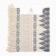 Rug Ethel "Patterns" 60*150 cm, 50% HL, 50% p/e