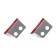 Knife for the ice discovery "LR-100", left rotation, set 2 pcs. NLT-100L.SL