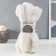 Fasting wool 100% half -toned wool 50g (01 white)