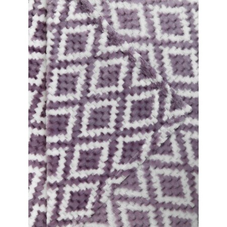 Texrepublic blanket, size 150x200 cm, lilac color-5