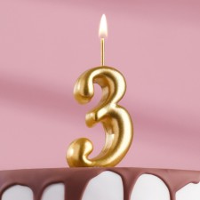 Candle for the cake digit 