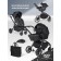 Stroller 3 in 1 Farfello Baby Shell BBS-001, Black Color