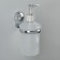 Wall -soap dispenser wall -byona A11813, 200 ml, glass, chromium color
