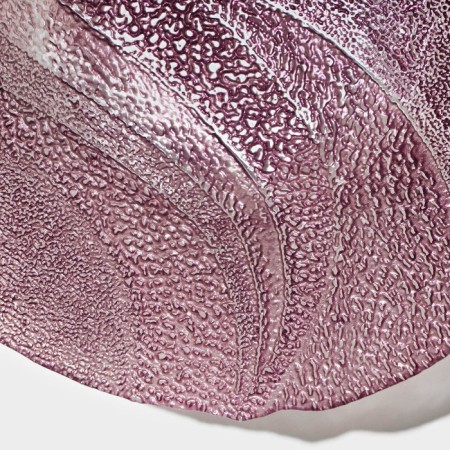 Glass salad "Drachna", d = 33 cm, burgundy color-6