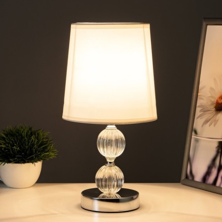 Board lamp "Maria" E14 40W chrome 22.5x22.5x28 cm Risalux-1