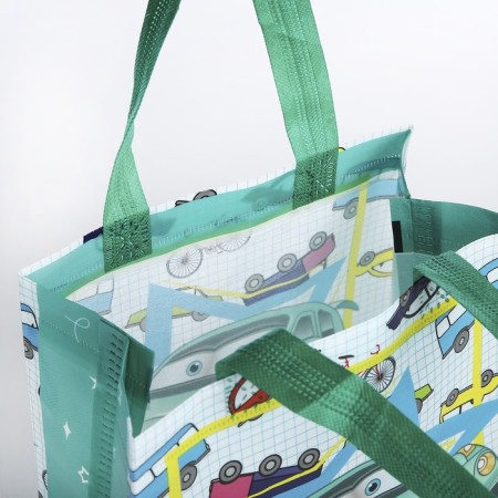 Baby bag without fastening, green color-2
