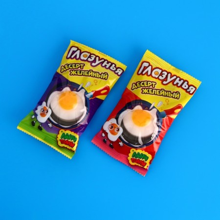 Jelly -shaped dessert "Glazunia", 25 g-2