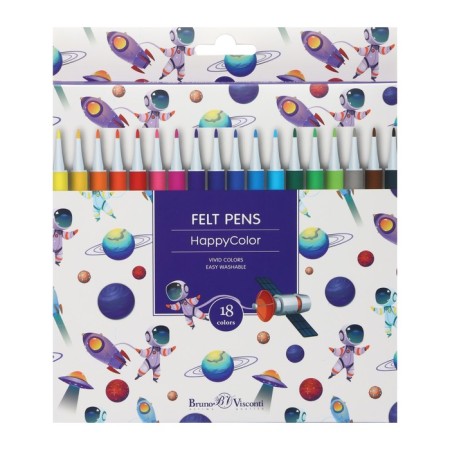 Fleeters 18 colors Happycolor, mix-10