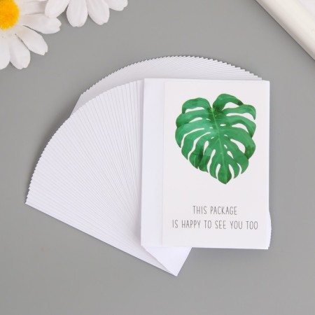 Stick Paper Gratitude "Sheet Monsters" set 50 pcs 8x5 cm