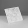 Gypsum figure ornament: six -liter, 31 x 32 x 6 cm