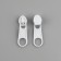 Galanterery Castle for Lightning "Spiral", No. 3, without a stopper, 10 pcs, white color