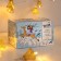 Garland “thread” 4 m with nozzles “bell”, IP20, transparent thread, 20 LED, warm white glow, 8 modes, 220 V