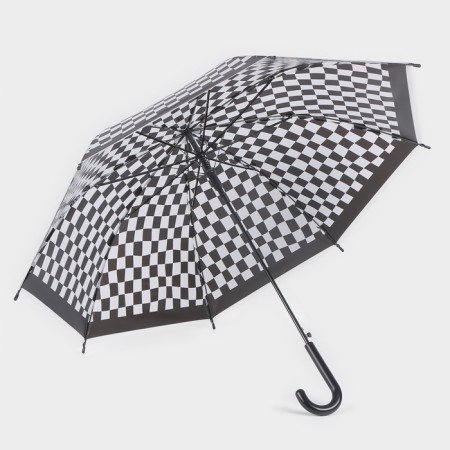 Umbrella - a semiautomatic “cage” cane, 8 knitting needles, r = 47 cm, color mix-16