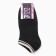 Women's socks shortened, black color, rr 25