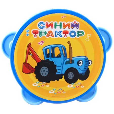 Musical toy "Buben: Blue Tractor"-1