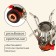 A set of tourist dishes Maclay: 2 pots, devices, burner, 3 bowls, a shovel, carbine