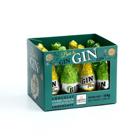 New Year. Figure chocolate Gin & Co with Gin, 9 g-1