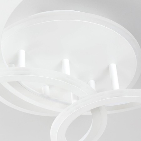 Ceiling Citilux "Trinity" CL238130, 61.5x47.5x13 cm, 3x25W, LED, white color-17