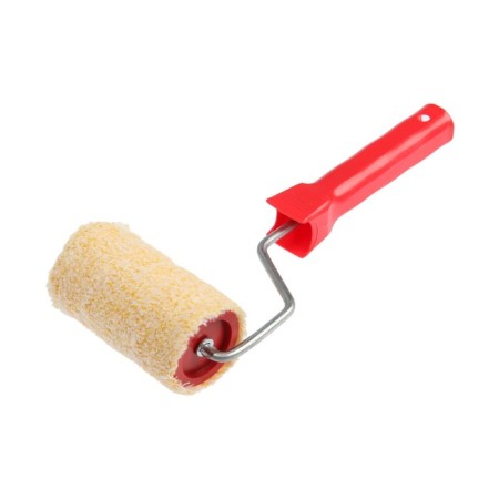 Lom roller, polyacryl, 100 mm, handle d = 6 mm, d = 50 mm, pile 6 mm