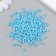 Glass beads 6/0 "azure" bright 450 gr