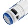 Reinforcement for flush tanks "RBM" AS-12.1, with a lower flat bottom valve, white button