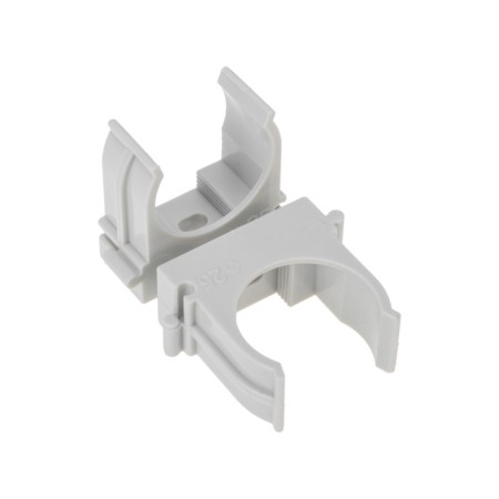 Clip for the mounting pistol Ø 25 mm, gray (50 pcs/UP) rexant
