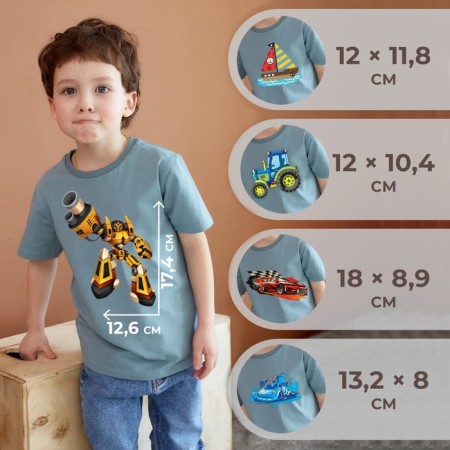 A set of thermalrotransfer for boys, 5 pcs-3