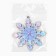 Christmas tree toy New Year's "Snowflake", for the New Year, 9x 9cm