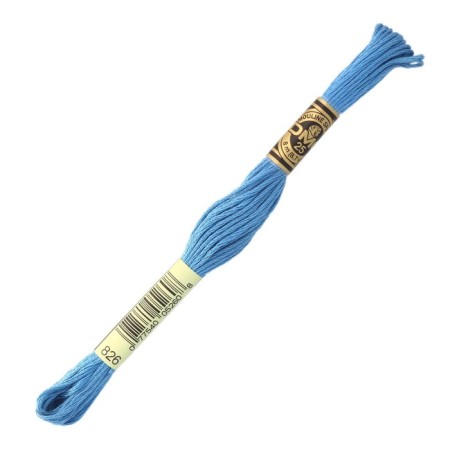 The threads of the DMC 117 (826), 12 pcs. packaged