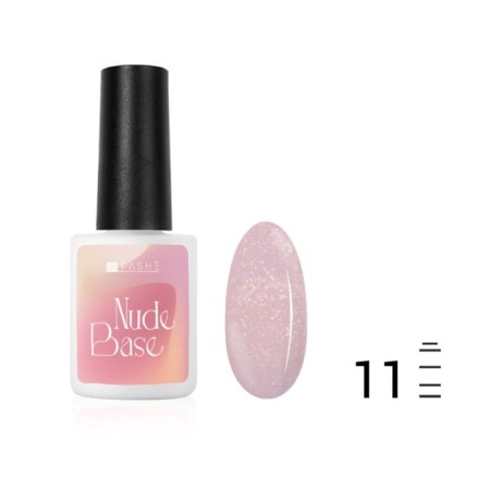Color base Pashe Nude Base, No. 11 Blooming Sakura, 9 ml