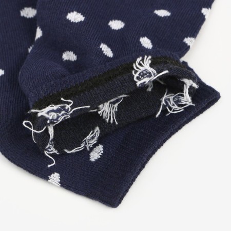 Women's socks, blue color/peas, size 25-3