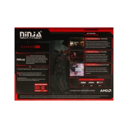 Ninja RX580, 8GB, 256BIT, GDDR5, HDMI, DP, HDCP video card-5
