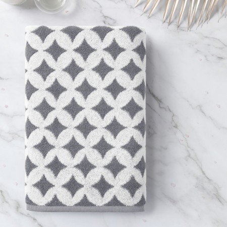 Tensor Magic Night Geometric, 420 gr, size 50x70 cm, color gray, white-1