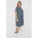 Women's dress, size 52, dark blue color