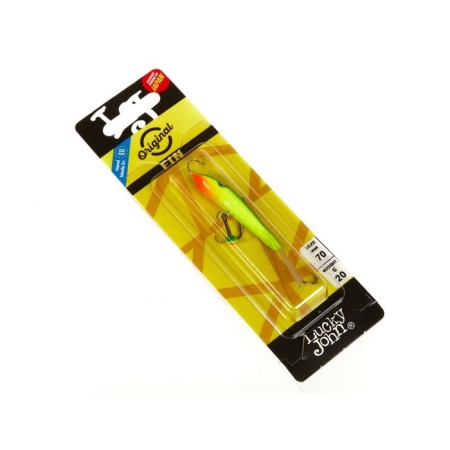 Balancir Lucky John Fin 5 + tee, 7 cm, color 29 blister-6