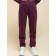 Baby trousers, height 116 cm, burgundy color