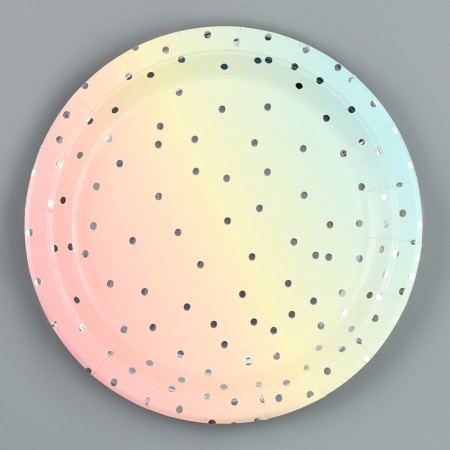 Paper plates "Summer paints", 6 pcs.