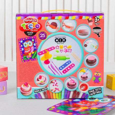 Modeling dough "Master Do series Box 25 colors-1