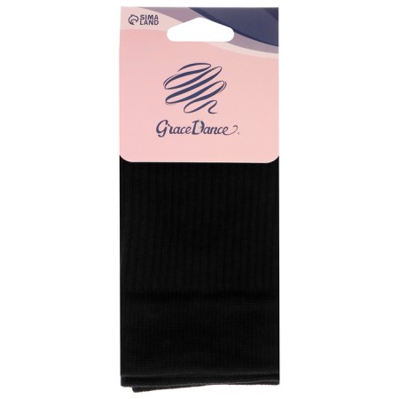 Getra for gymnastics and dancing Grace Dance No. 3, length 30 cm, black color-2