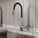 MILARDO MEAL M01SB2FM05 kitchen mixer, pouring 200mm, flexible spout and shower nozzle, chrome 101
