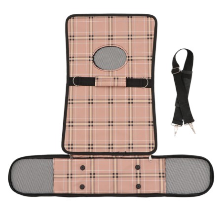 Bag - Animal Carriage "Cell", pink, size S, 37 x 20x 24 cm-11