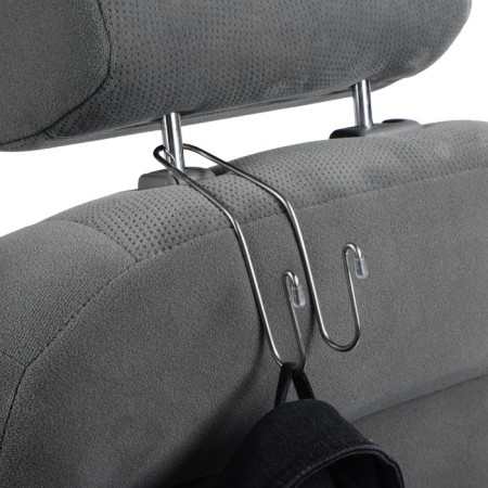 Broat-chick on the headrest, stainless steel