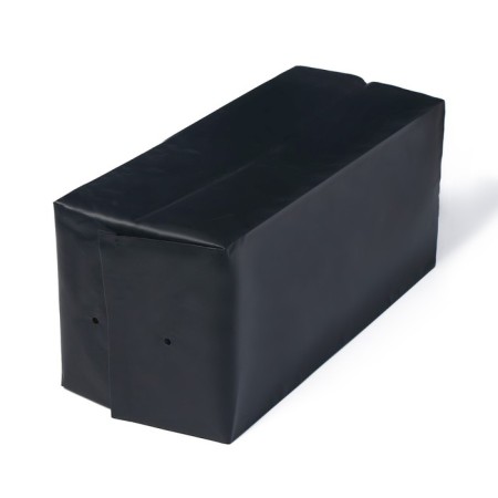 Package for seedlings, 8 l, 15 × 34 cm, polyethylene with a thickness of 100 microns, with perforation, black, Greengo-2