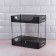 Organizer 2-level 31*20*29cm black/silver k/corner nakl QF