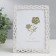 Photo frame metal 13x18 cm "plexus" rhinestones 15.5x20.5 cm