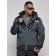 Male winter ski costume, size 48, dark gray color