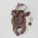 Kinderlitto Piccolino-2 Kinderlitto Kinderlitto, height is 86-92 cm, chocolate color