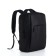 Male backpack on a zipper, 2 external pockets, with USB, black color